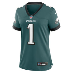 Jalen Hurts Philadelphia Eagles Women's Team Game Jersey - Midnight Green Jerseys