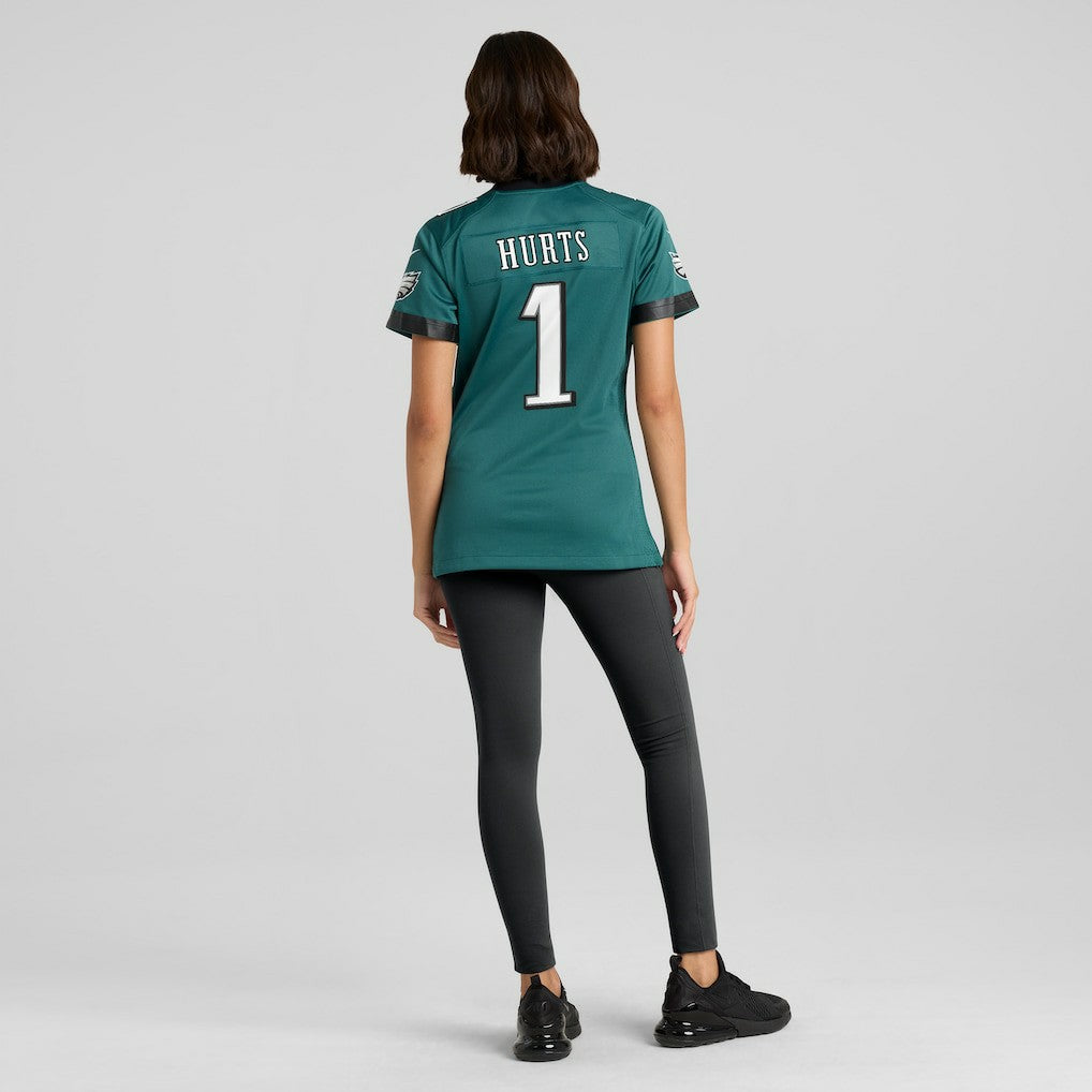 Jalen Hurts Philadelphia Eagles Women's Team Game Jersey - Midnight Green Jerseys