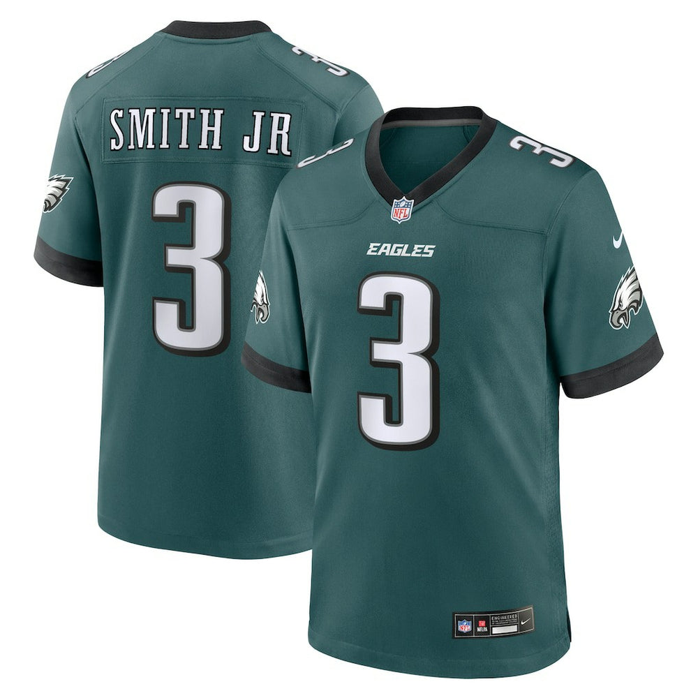 Nolan Smith Philadelphia Eagles Team Game Jersey - Midnight Green Jerseys