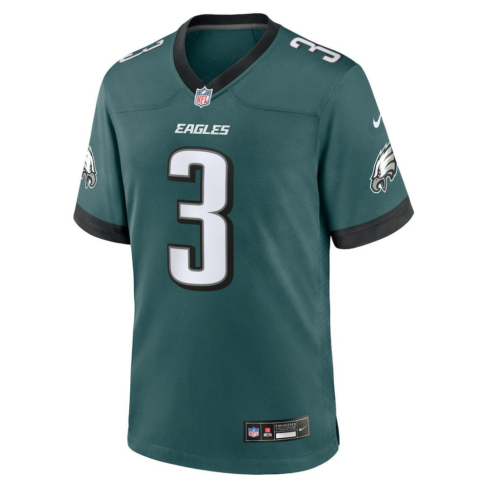 Nolan Smith Philadelphia Eagles Team Game Jersey - Midnight Green Jerseys