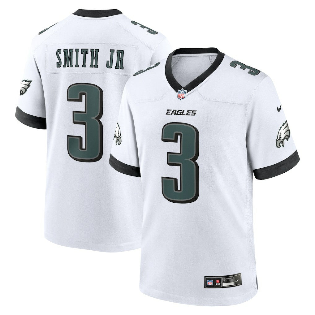 Nolan Smith Philadelphia Eagles White Game Jersey - White Jerseys