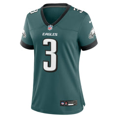 Nolan Smith Philadelphia Eagles Women's Team Game Jersey - Midnight Green Jerseys
