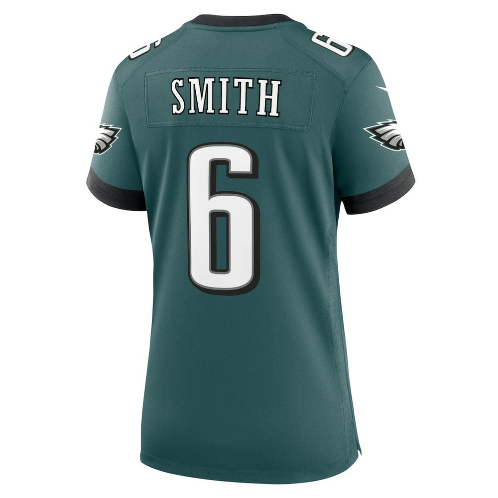 DeVonta Smith Philadelphia Eagles Women's Team Game Jersey - Midnight Green Jerseys