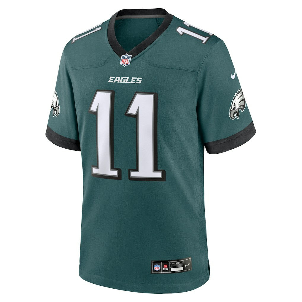 A.J. Brown Philadelphia Eagles Team Game Jersey - Midnight Green Jerseys