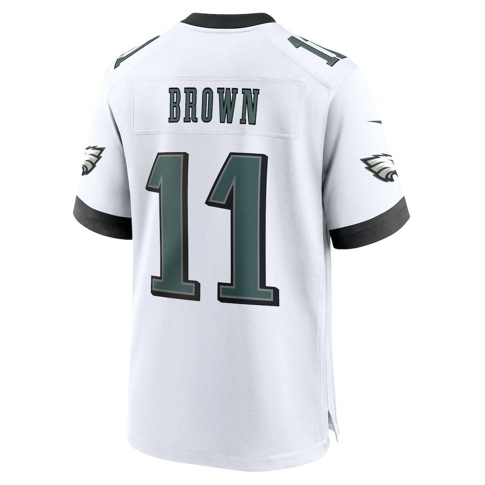A.J. Brown Philadelphia Eagles White Game Jersey - White Jerseys