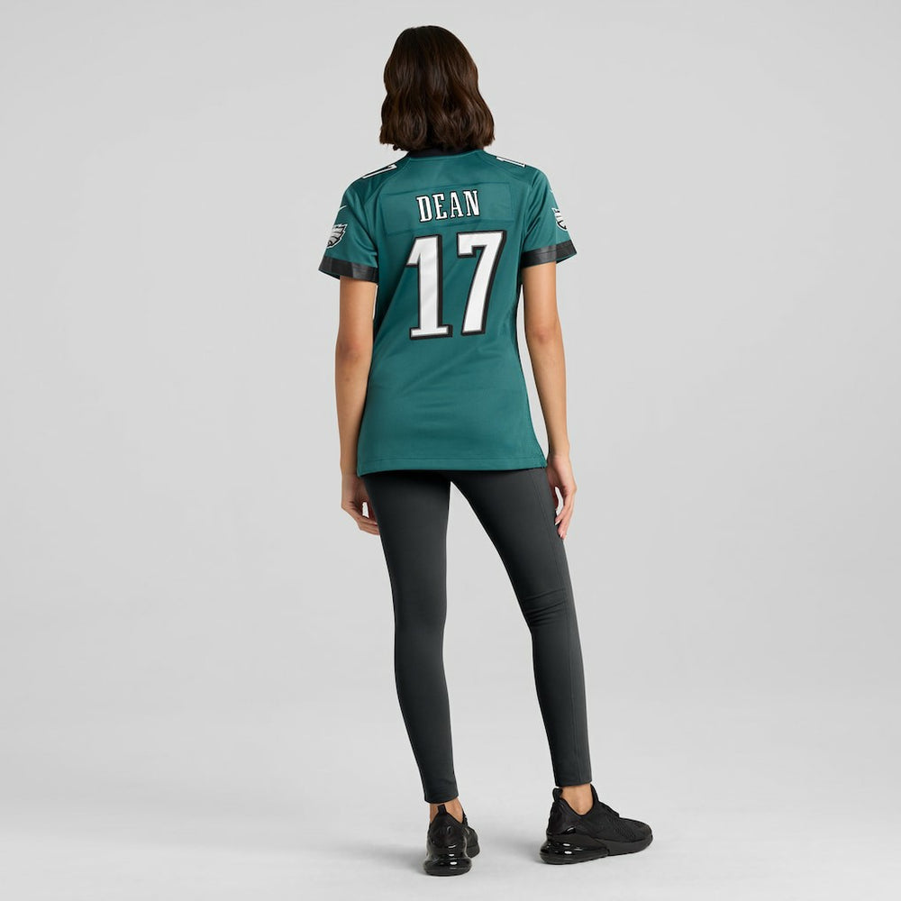 Nakobe Dean Philadelphia Eagles Women's Team Game Jersey - Midnight Green Jerseys