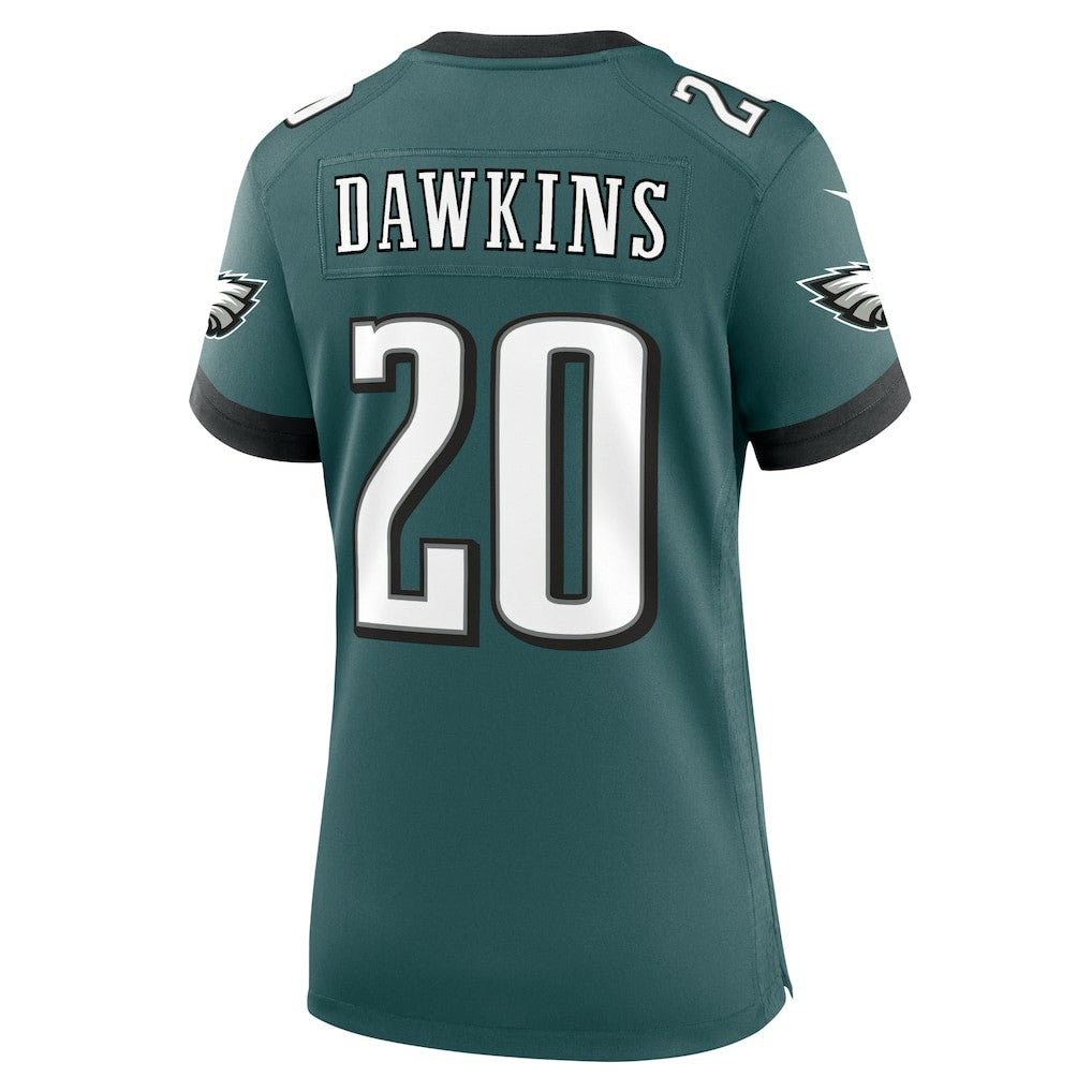 Brian Dawkins Philadelphia Eagles Women's Retired Player Game Jersey - Midnight Green Jerseys