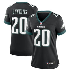 Brian Dawkins Philadelphia Eagles Women's Alternate Game Jersey - Black Jerseys