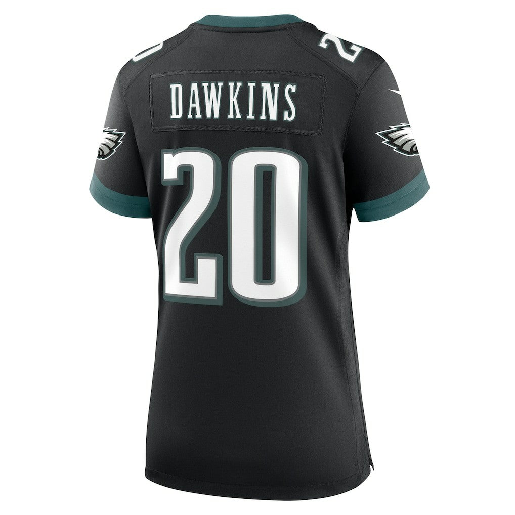 Brian Dawkins Philadelphia Eagles Women's Alternate Game Jersey - Black Jerseys