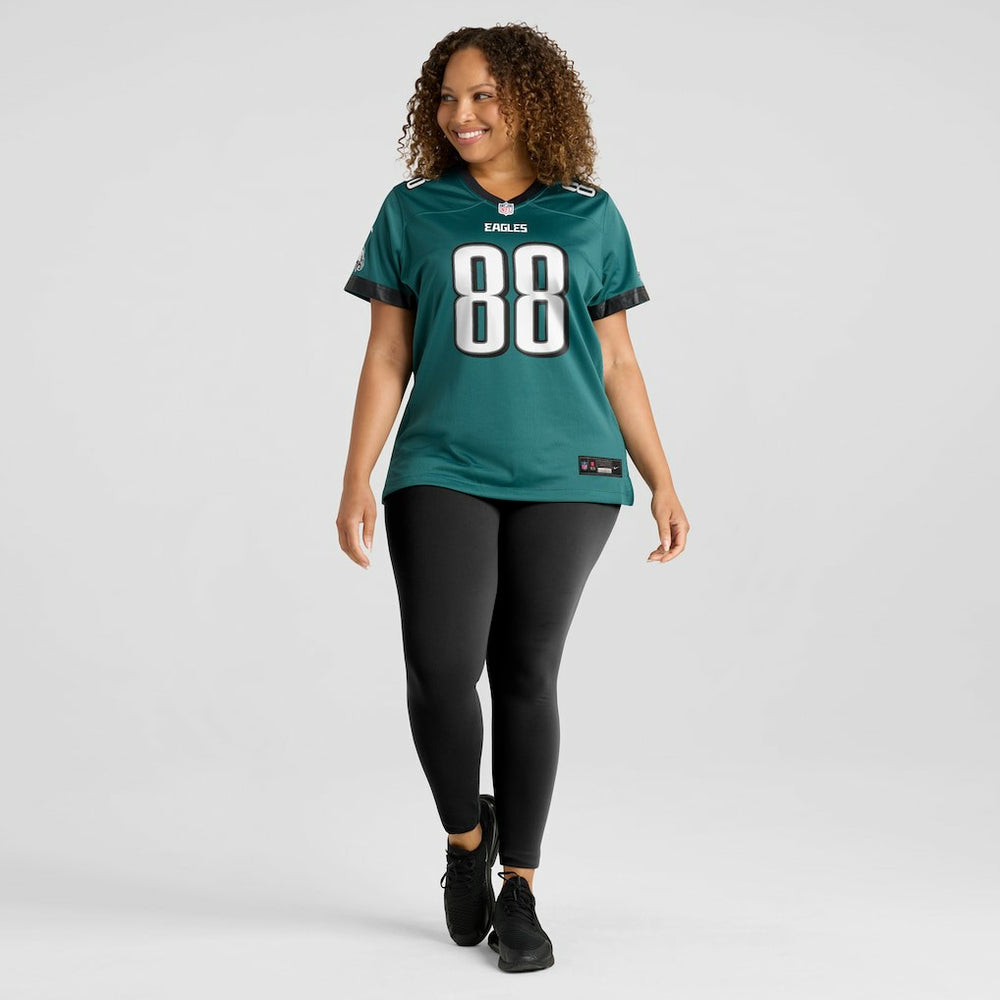 Dallas Goedert Philadelphia Eagles Women's Team Game Jersey - Midnight Green Jerseys