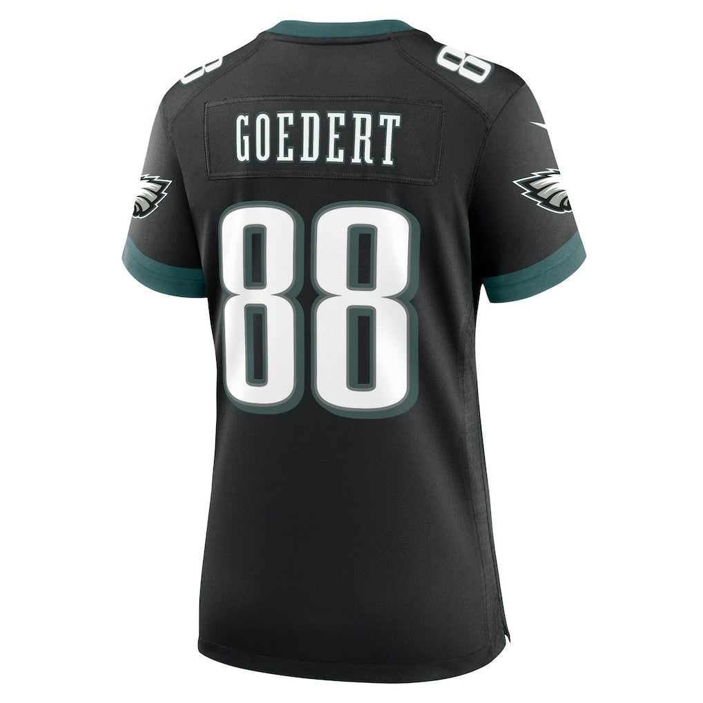 Dallas Goedert Philadelphia Eagles Women's Alternate Game Jersey - Black Jerseys