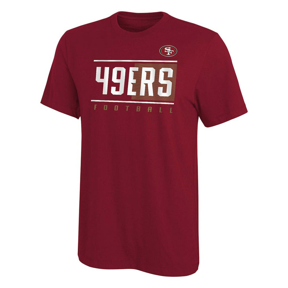 San Francisco 49ers Youth Pumped Up T-Shirt - Scarlet T-shirts