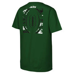 New York Jets Youth The Blitz T-Shirt - Green T-shirts