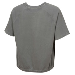 Detroit Lions Women's Mineral Wash Short Sleeve Top - Gray Tops