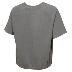 New York Jets Women's Mineral Wash Short Sleeve Top - Gray Tops