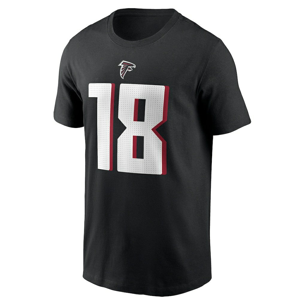 Kirk Cousins Atlanta Falcons Player Name & Number T-Shirt - Black T-shirts