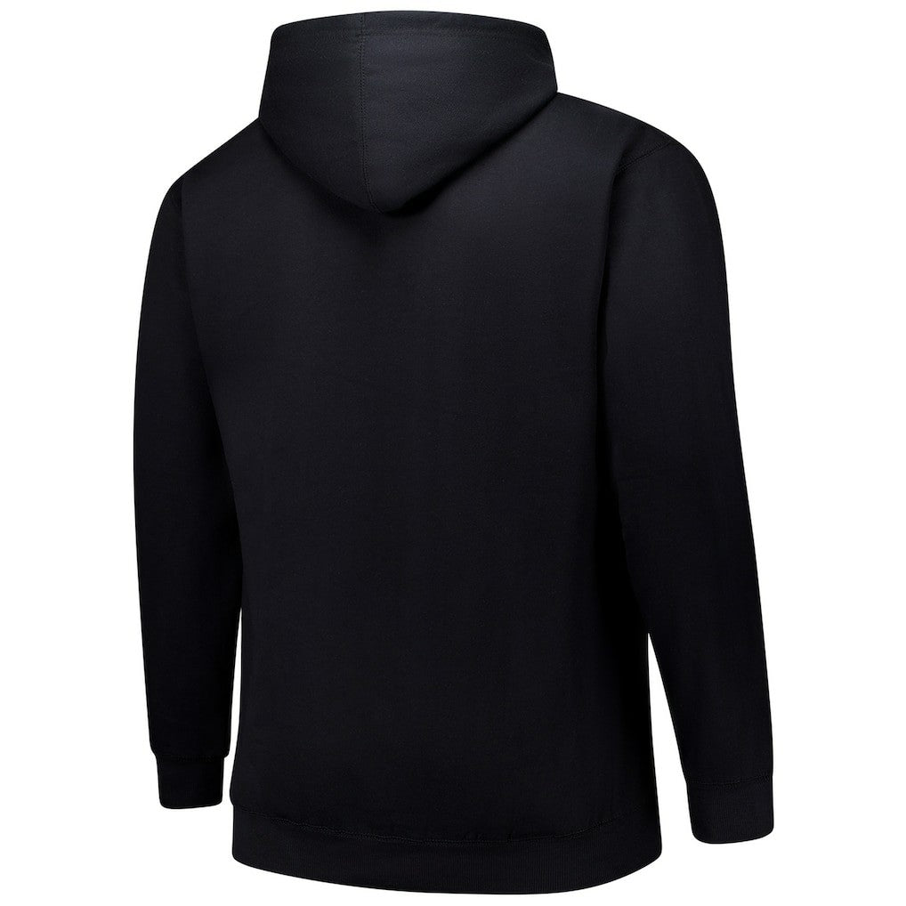 New Orleans Saints Big & Tall Pop Pullover Hoodie - Black Hoodies