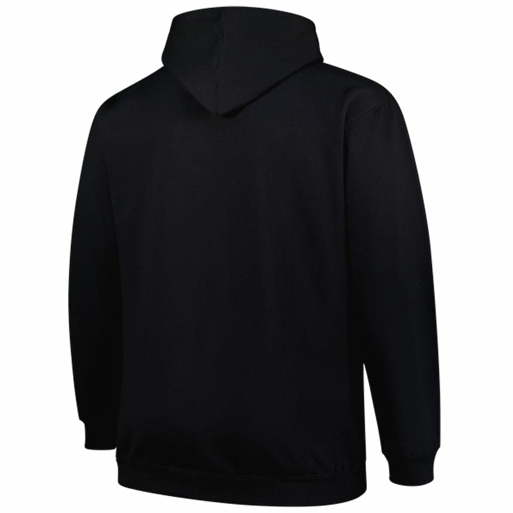 New York Jets Big & Tall Pop Pullover Hoodie - Black Hoodies