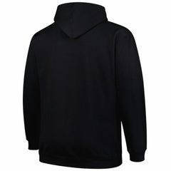 New York Jets Big & Tall Pop Pullover Hoodie - Black Hoodies