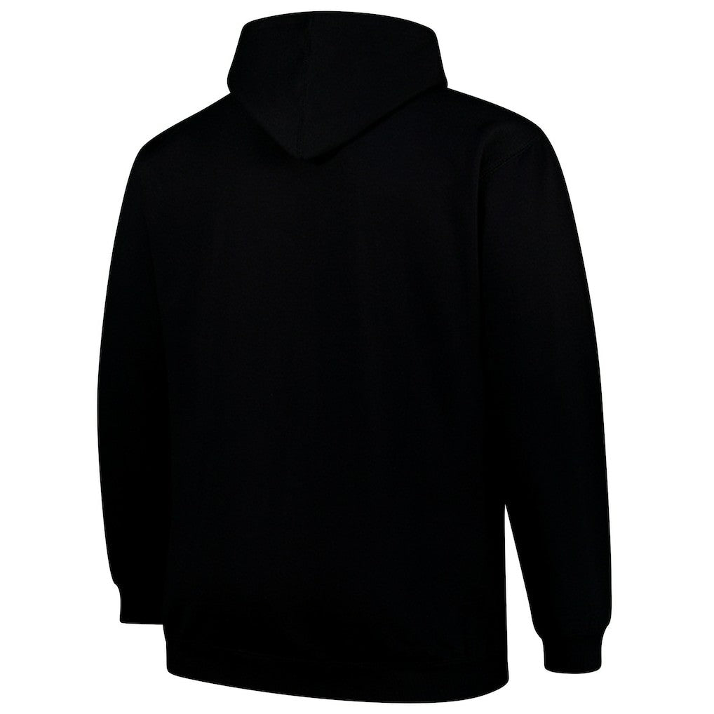 Kansas City Chiefs Big & Tall Pop Pullover Hoodie - Black Hoodies