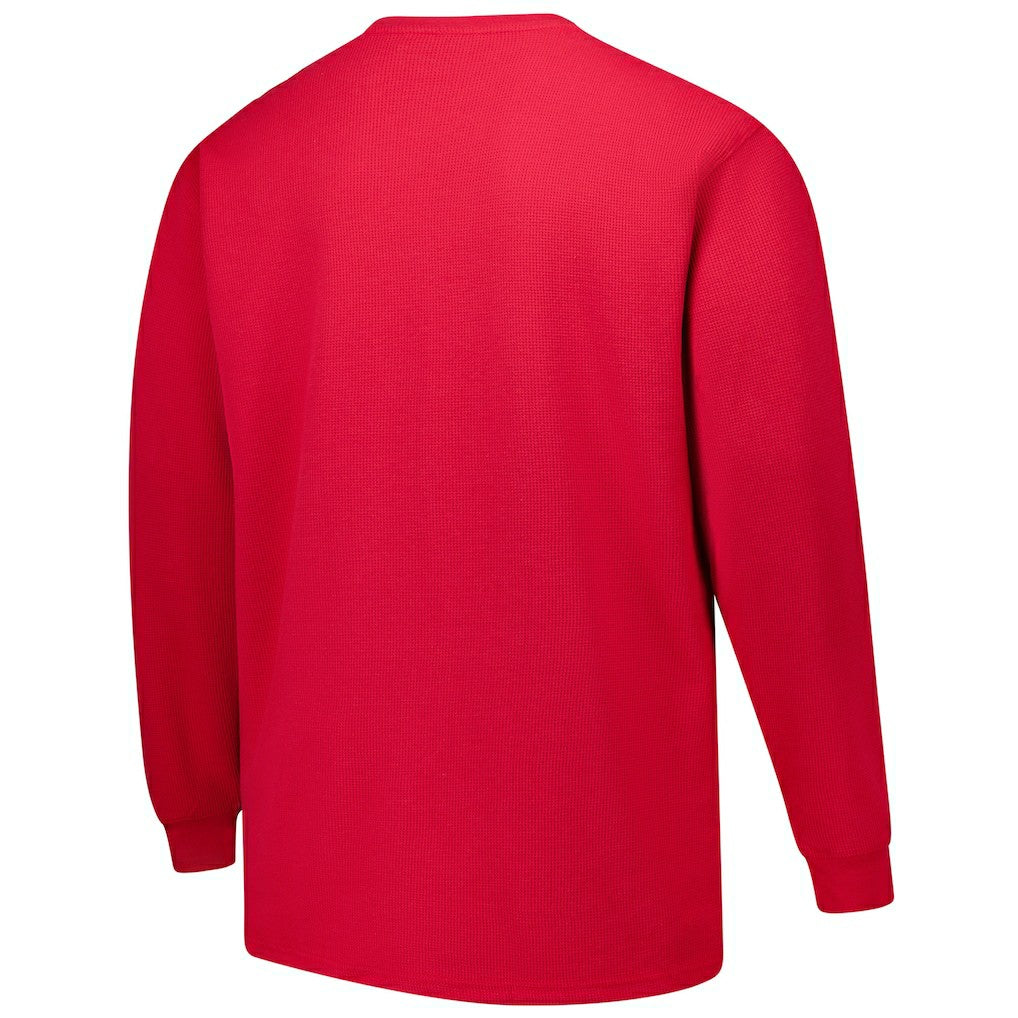 San Francisco 49ers Big & Tall Thermal Long Sleeve T-Shirt - Scarlet T-shirts