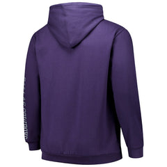 Dallas Cowboys Big & Tall Sleeve Hit Full-Zip Hoodie - Purple Hoodies