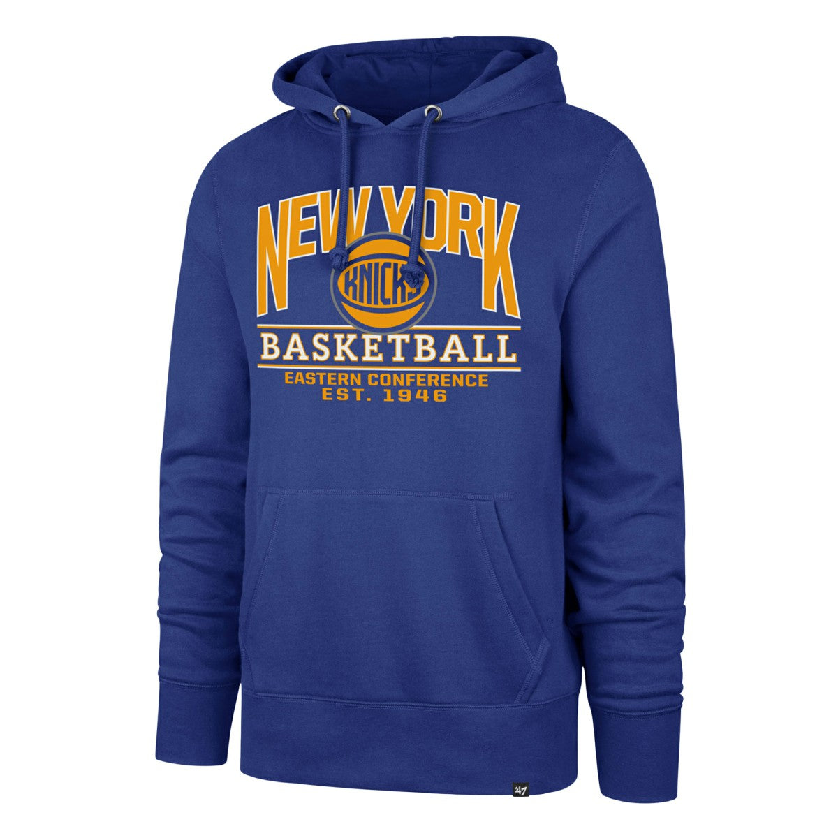 New York Knicks '47 Big & Tall Good Call Headline Pullover Hoodie Blue - 47 brand