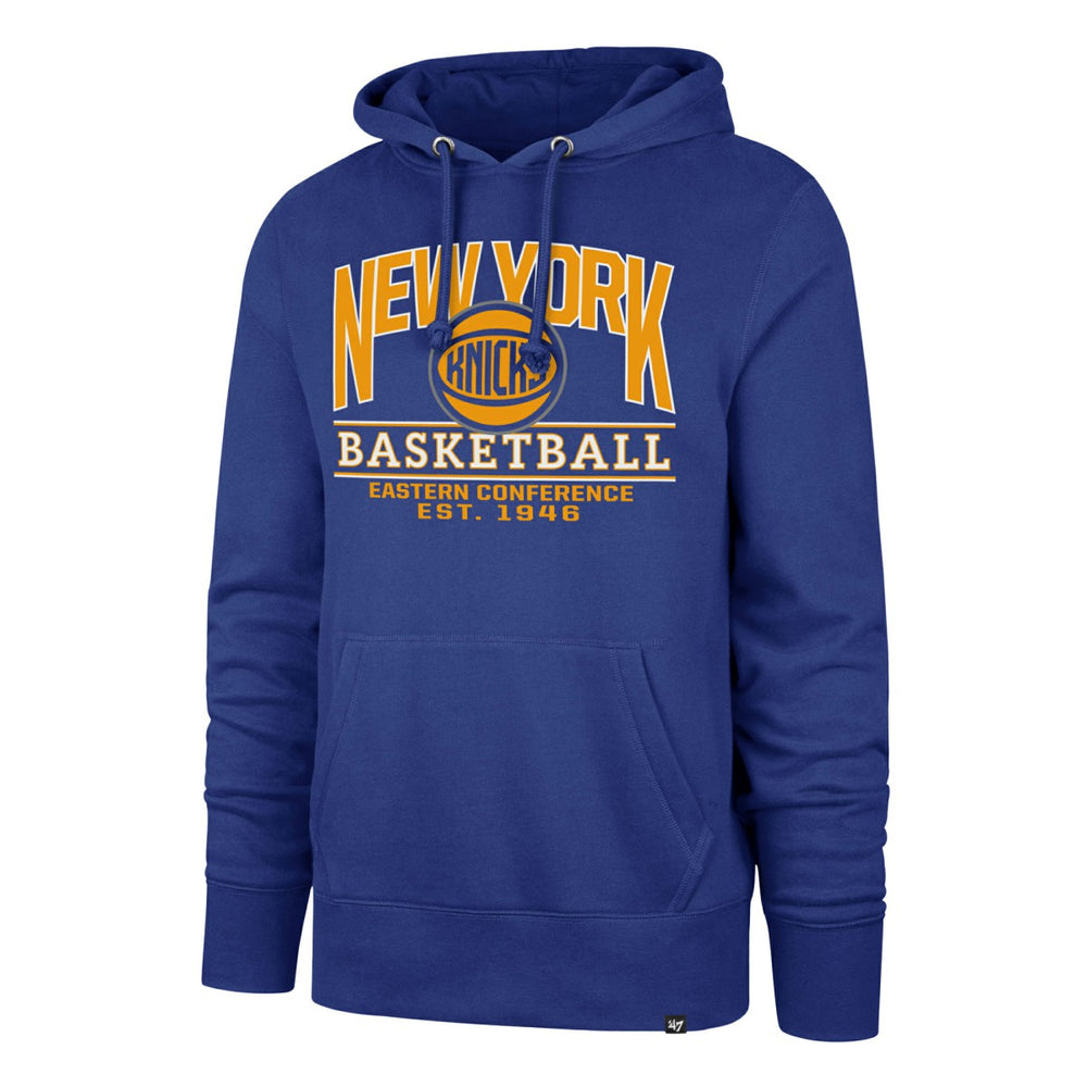New York Knicks '47 Big & Tall Good Call Headline Pullover Hoodie Blue - 47 brand