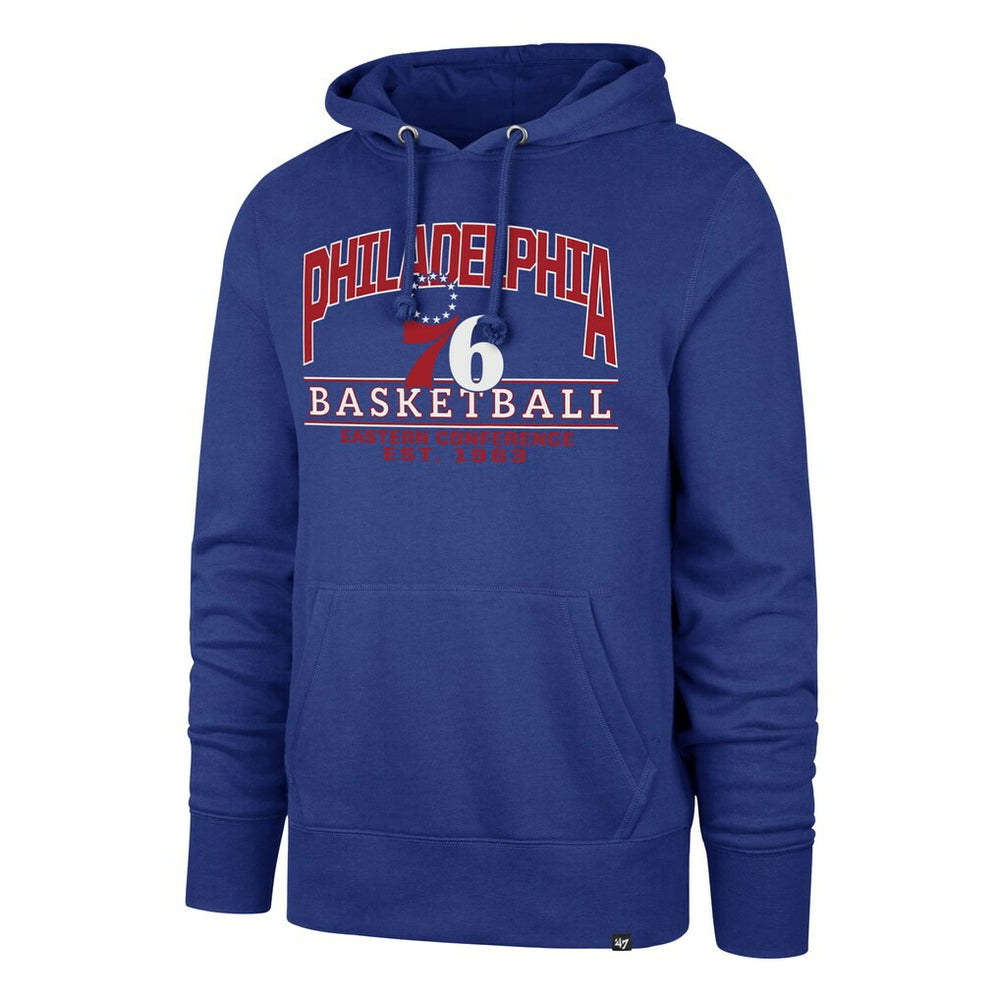 Philadelphia 76ers '47 Big & Tall Good Call Headline Pullover Hoodie Royal - 47 brand