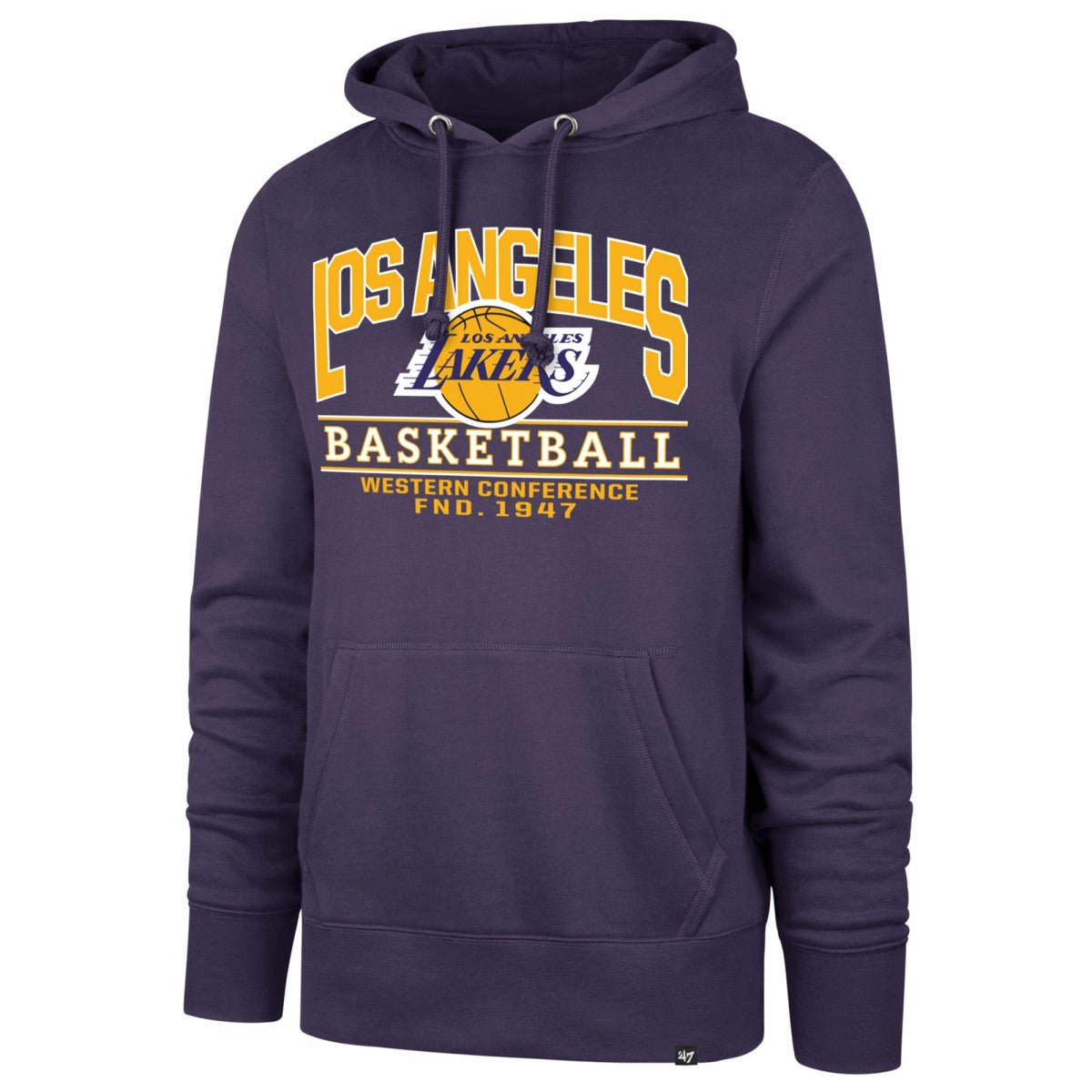 Los Angeles Lakers '47 Big & Tall Good Call Headline Pullover Hoodie Purple - 47 brand