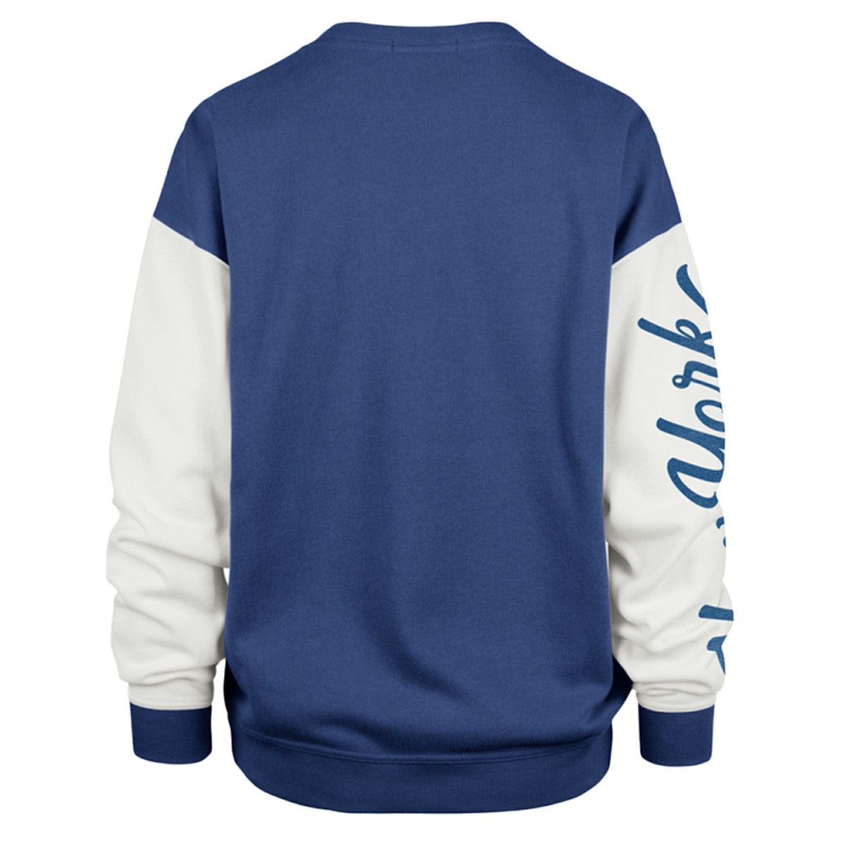 New York Knicks '47 Women's Plus Size Oversized Rise Andie Pullover Sweatshirt Blue - 47 brand