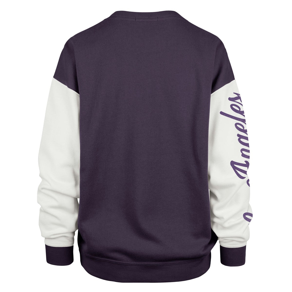Los Angeles Lakers '47 Women's Plus Size Oversized Rise Andie Pullover Sweatshirt Purple - 47 brand