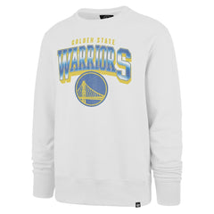 Golden State Warriors '47 Big & Tall Spotlight Headline Pullover Sweatshirt Cream - 47 brand