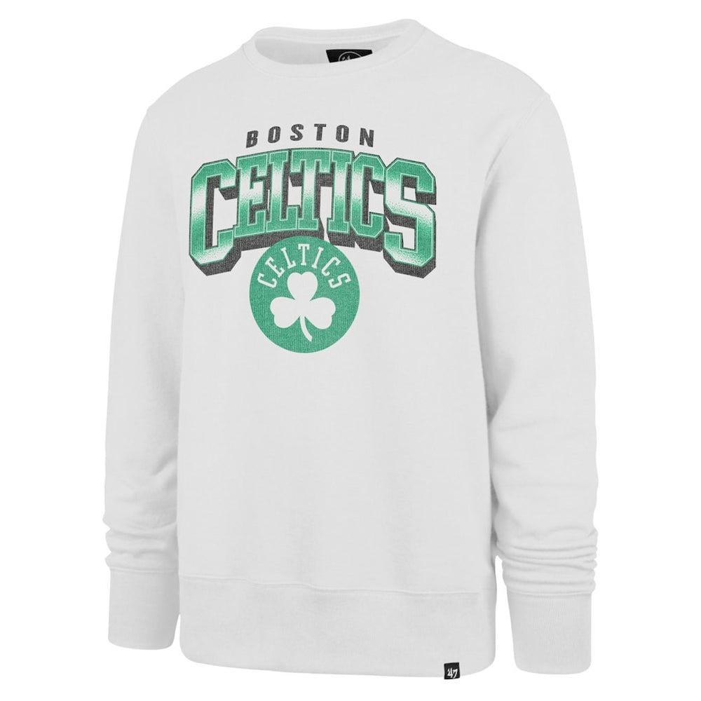 Boston Celtics '47 Big & Tall Spotlight Headline Pullover Sweatshirt Cream - 47 brand