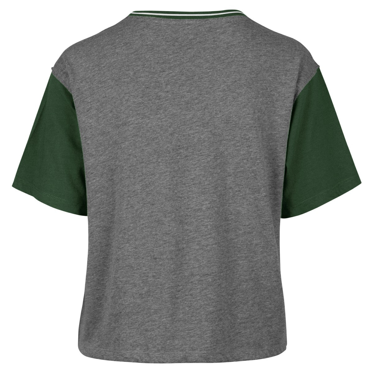 Milwaukee Bucks '47 Women's Rise Clubhouse Ziggy Color Block T-Shirt Gray - 47 brand outlet
