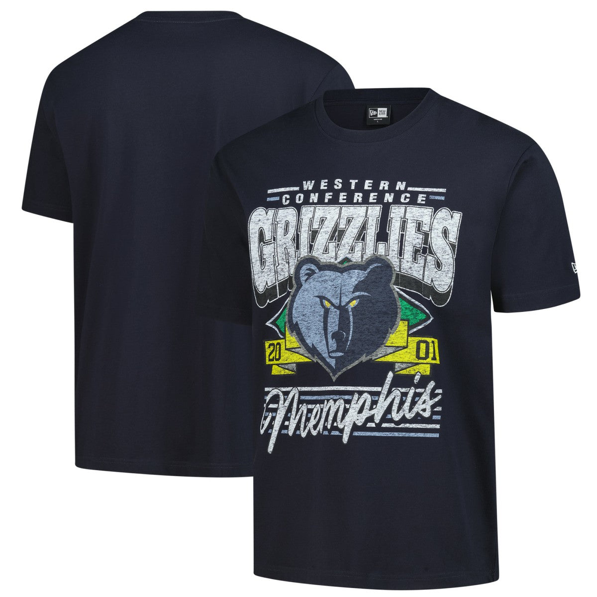 Memphis Grizzlies Sport Classics T-Shirt Black - New Era