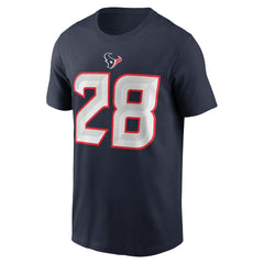 Joe Mixon Houston Texans Player Name & Number T-Shirt - Navy T-shirts
