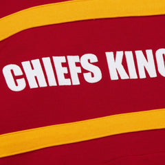 Kansas City Chiefs Vintage Logo Head Coach Fleece Pullover Hoodie - Red Hoodies