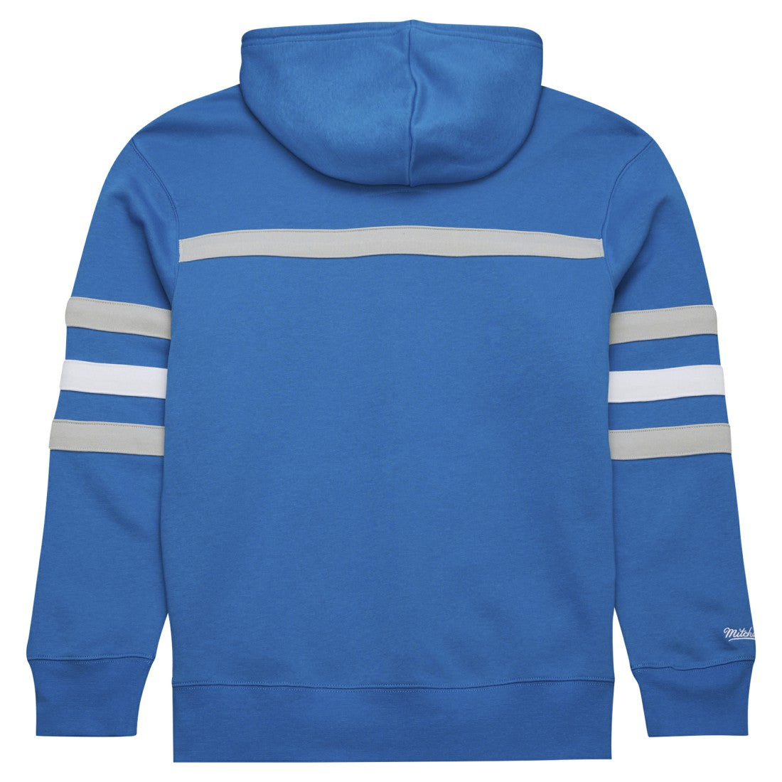 Detroit Lions Vintage Logo Head Coach Fleece Pullover Hoodie - Blue Hoodies