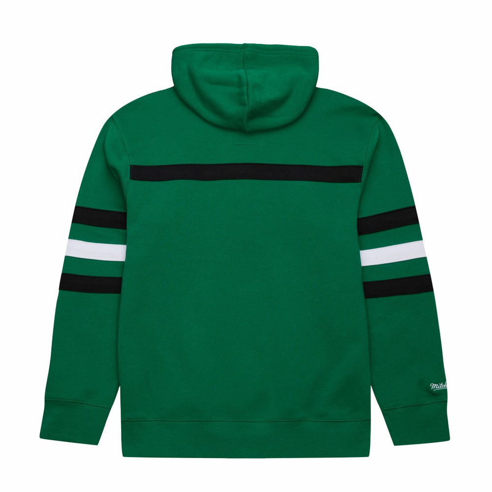 New York Jets Vintage Logo Head Coach Fleece Pullover Hoodie - Kelly Green Hoodies