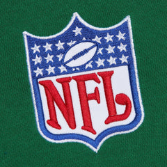 New York Jets Vintage Logo Head Coach Fleece Pullover Hoodie - Kelly Green Hoodies