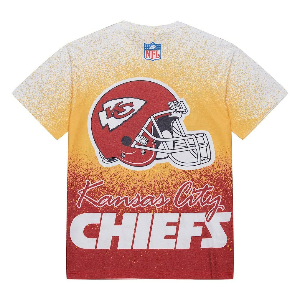 Kansas City Chiefs Team Burst Vintage Logo T-Shirt - White T-shirts