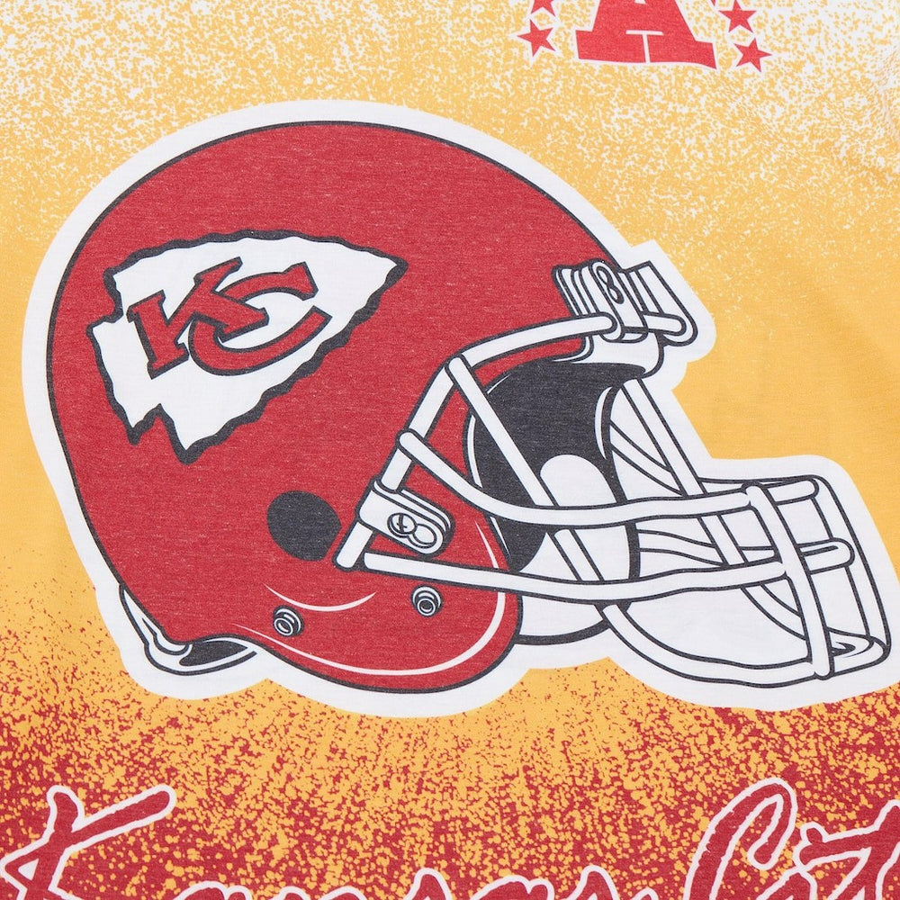 Kansas City Chiefs Team Burst Vintage Logo T-Shirt - White T-shirts