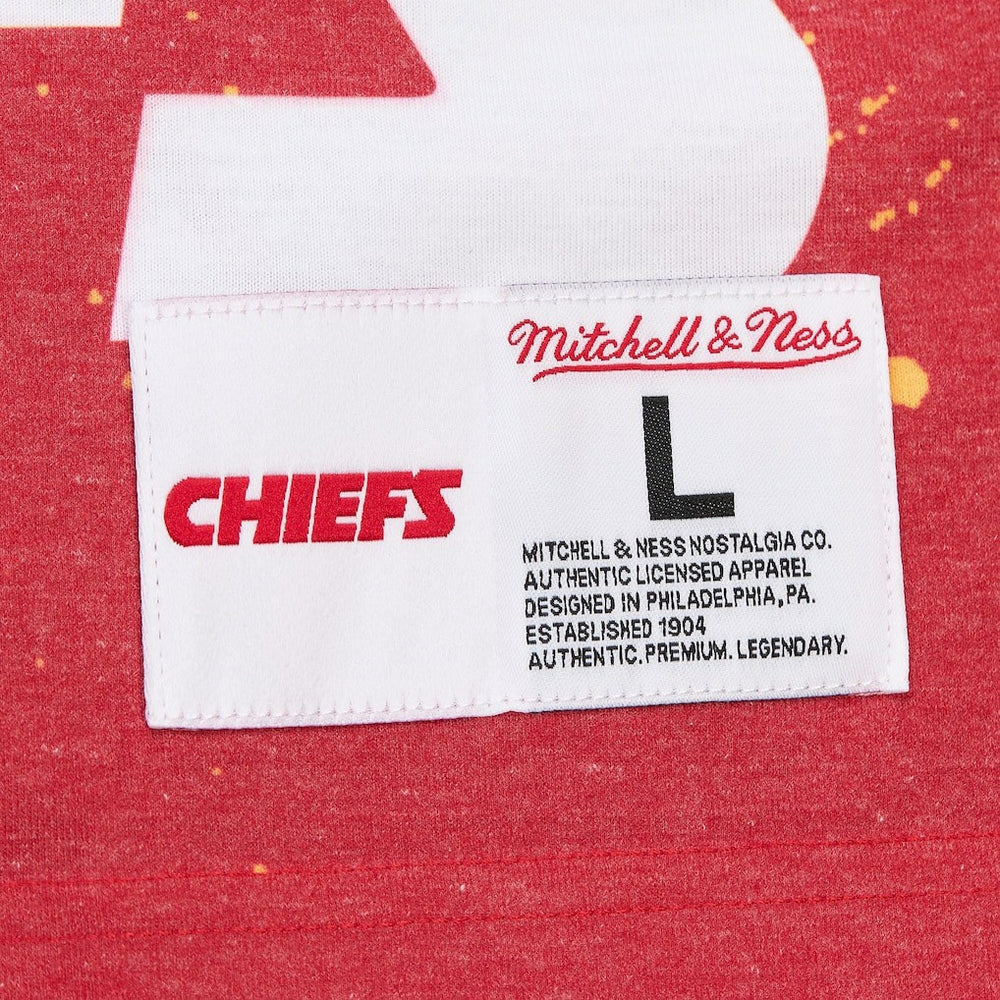 Kansas City Chiefs Team Burst Vintage Logo T-Shirt - White T-shirts