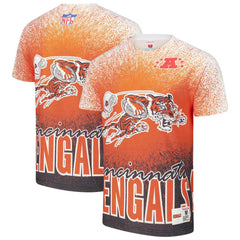 Cincinnati Bengals Team Burst Vintage Logo T-Shirt - White T-shirts
