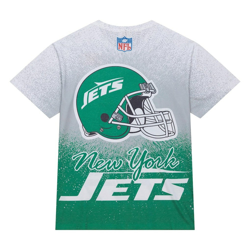 New York Jets Team Burst Vintage Logo T-Shirt - White T-shirts