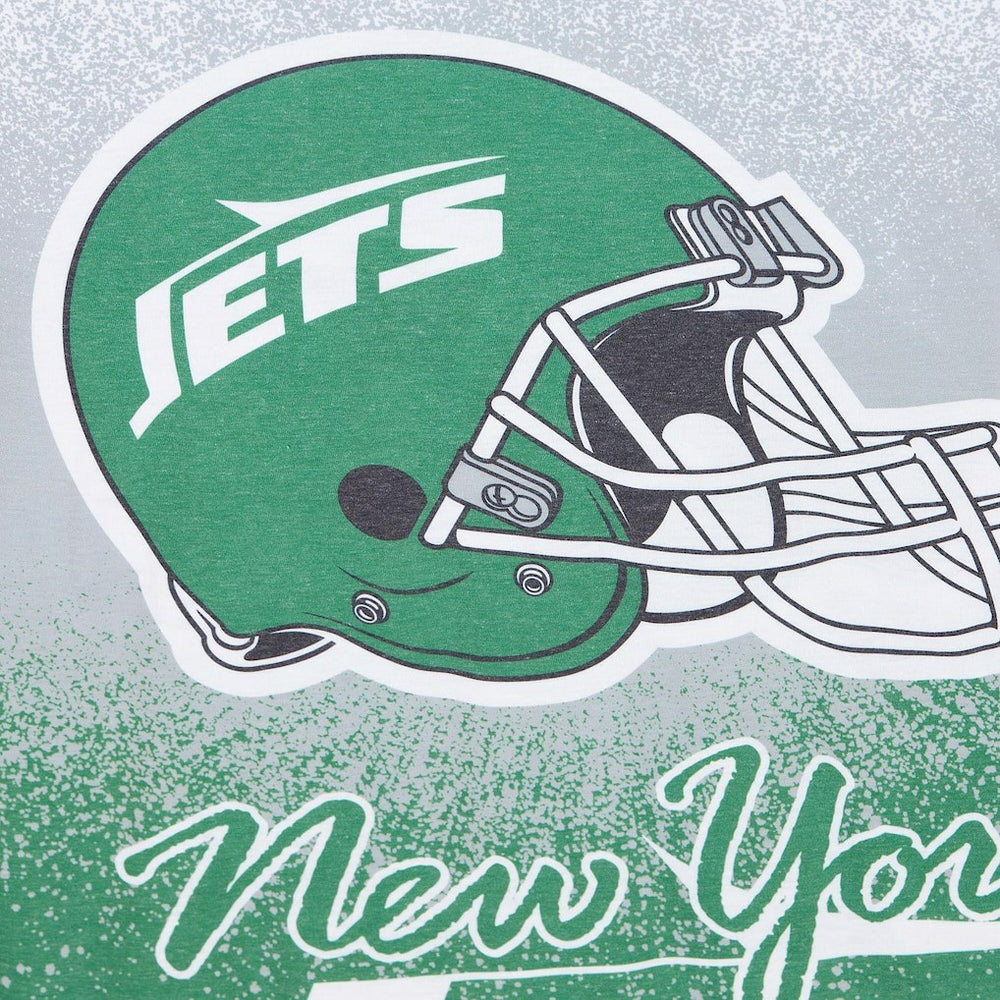 New York Jets Team Burst Vintage Logo T-Shirt - White T-shirts