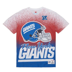 New York Giants Team Burst Vintage Logo T-Shirt - White T-shirts