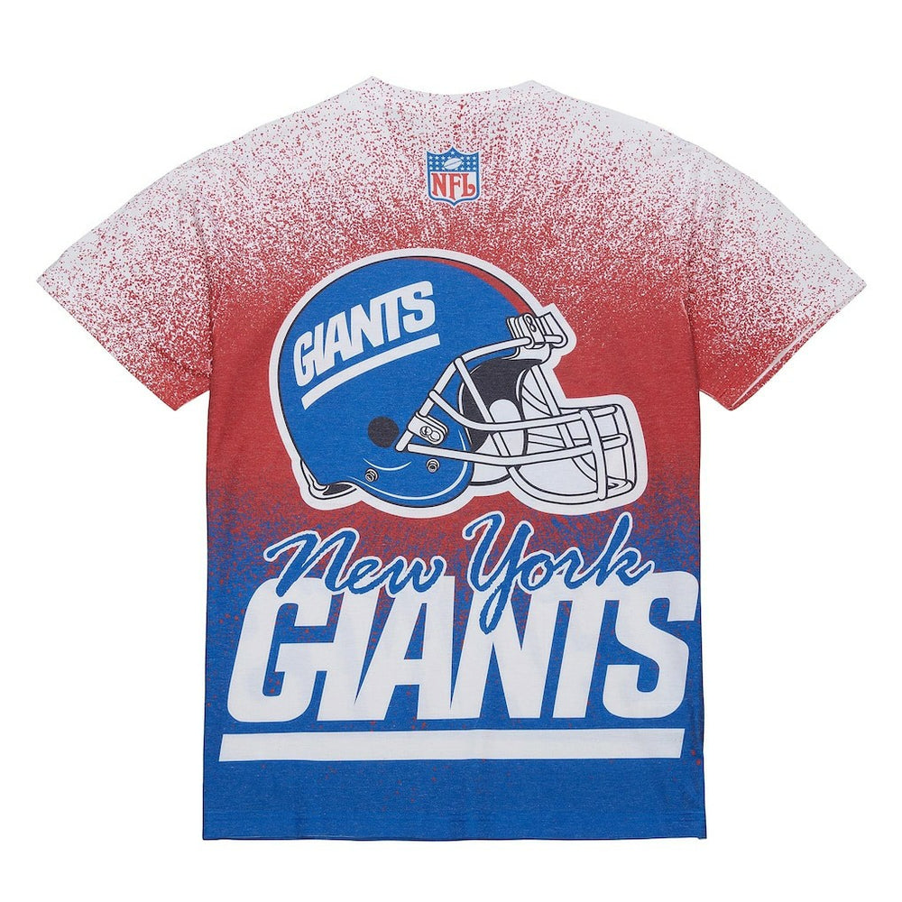 New York Giants Team Burst Vintage Logo T-Shirt - White T-shirts