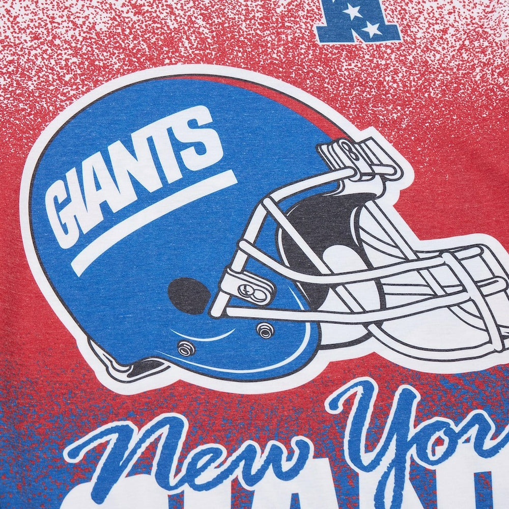 New York Giants Team Burst Vintage Logo T-Shirt - White T-shirts